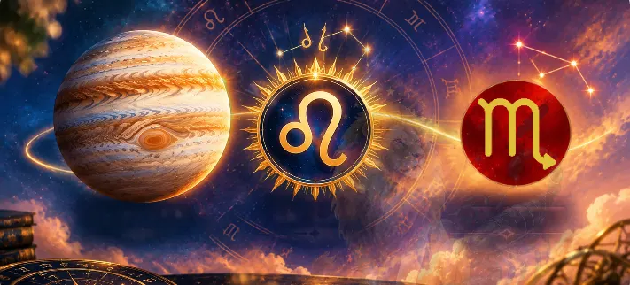 Jupiter in Leo for Scorpio